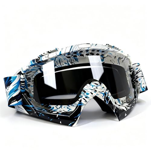 Image of Dirt Bike Goggles Motorcycle ATV Glass Riding Four Wheeler Offroad Mx Racing Helmet Goggles