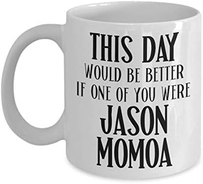 Jason Momoa Mug for Coworker Gifts for Women Aquaman Conan Frontier Fan Gift for Women Birthday Gag Gift for Friend Funny Tea Cup image 4