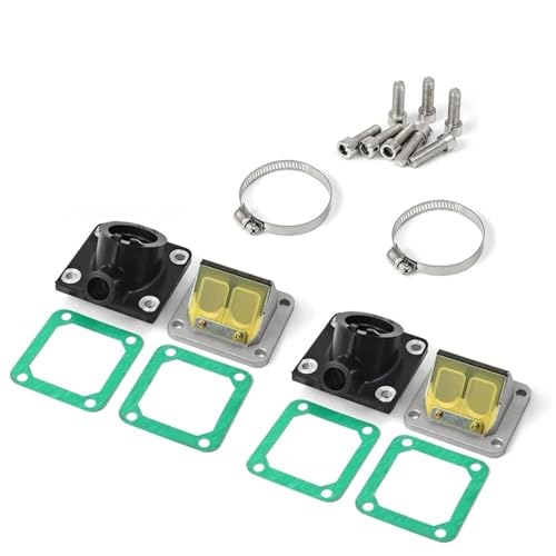 Juntas de colector admisión y válvula láminas carburador Yamaha Banshee 350 YFZ350 moto