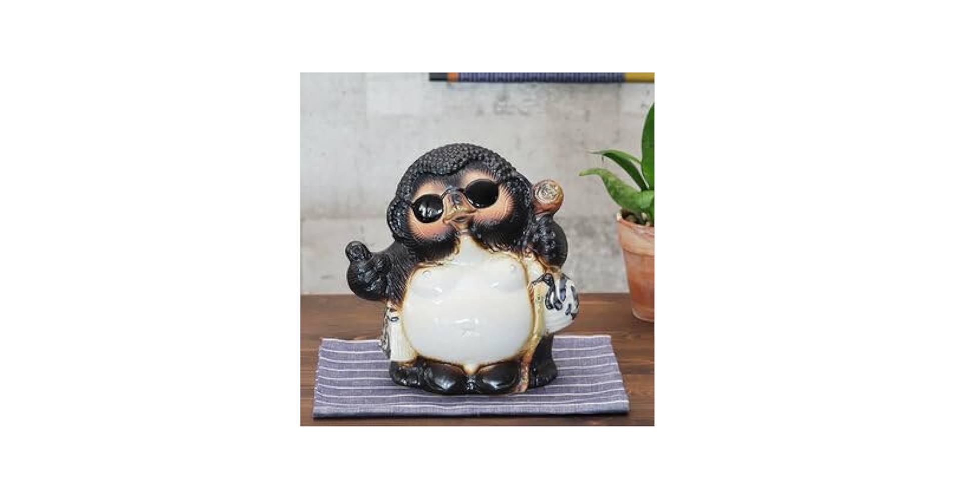 ❤️激カワ！昭和レトロ　陶器　縁起夫婦着物猫　2匹セット　バラ売り不可❤️ 昭和レトロ 陶器 焼き物 眠り猫 眠りネコ 2匹 縁起物 置物