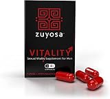 Zuyosa Suplemento de vitalidad sexual para hombres Power Performance Confidence Cápsulas 30 g (Paquete de 4)