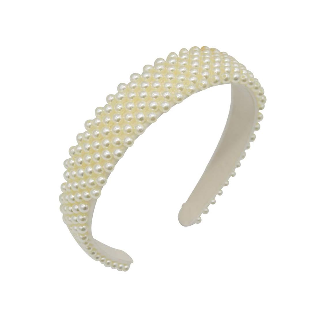 Fancy Girls White Plastic Pearl Hair Band (Pack-1) (B0C7H633QD) Amazon Price History, Amazon Price Tracker