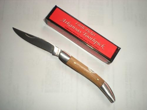 Arkansas Toothpick Pocket Knife "Little Picker" German Steel Trojan Cutlery