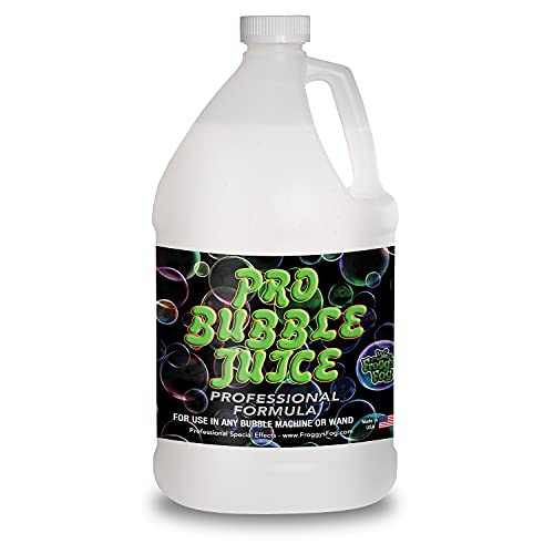 Froggys Fog - Pro Bubble Juice - Professional Bubble Fluid for All Bubble Machines and Bubblers - 1 Gallon
