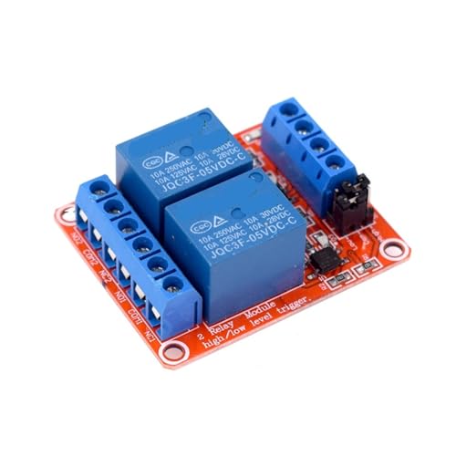Module de relais 5V 2 canaux pour automatisation de circuits et systèmes domotiques