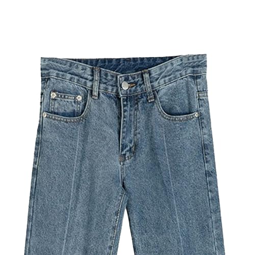 Bootcut Jeans for Men Regular Fit Classic Straight Leg Jeans with Pockets2