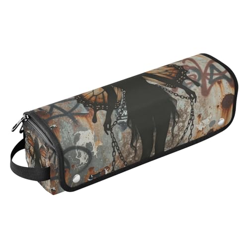Bolsa de viaje para herramientas de cabello con tapete resistente al calor removible, organizador impermeable para planchas, rizadores, secadores y otros accesorios miniatura 1
