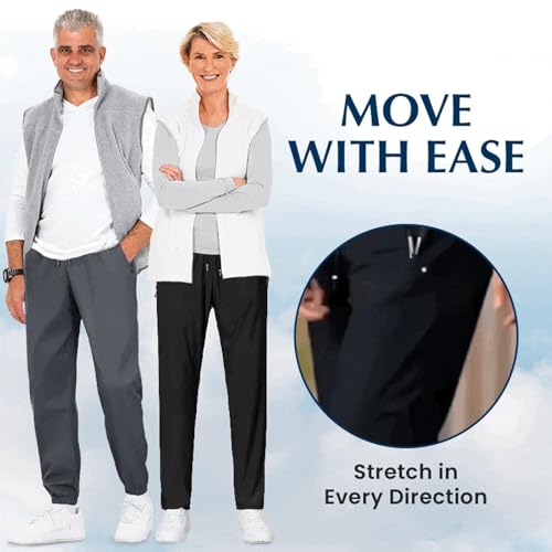 Palcomfy Women & Men, Palcomfy Pants for Men Women Quick Dry Stretch Pants, Ultra Stretch Breathable Casual Pants2