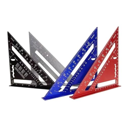 Escuadra Triangular de Aleación de Aluminio 7 Pulgadas miniatura 5