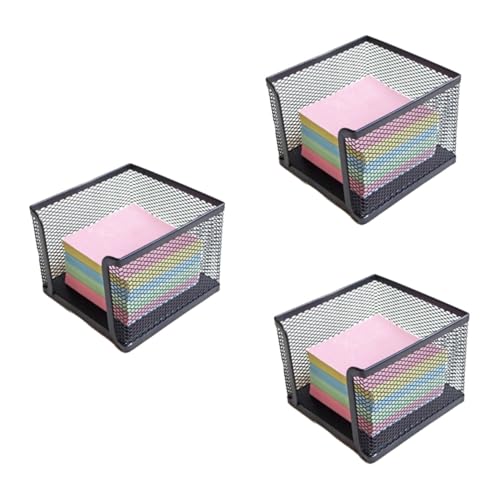 Support en métal robuste pour bloc-notes au design épuré en maille métallique