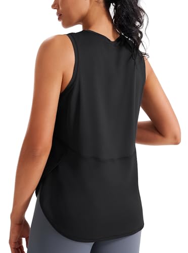 JOYSPELS Ice Silk Workout Tank Tops for Women Cool-Dry Sleeveless Loose Fit Yoga Shirts Athletic2