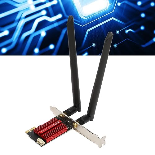 Tarjeta de Red PCIE con 1200Mbps y Bluetooth 4.2 compatible con Windows 7, 8, 10 y 11 miniatura 4