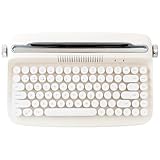 CGCZTQmgh Ästhetische Retro-Tastatur für drahtlose Schreibmaschinen mit...
