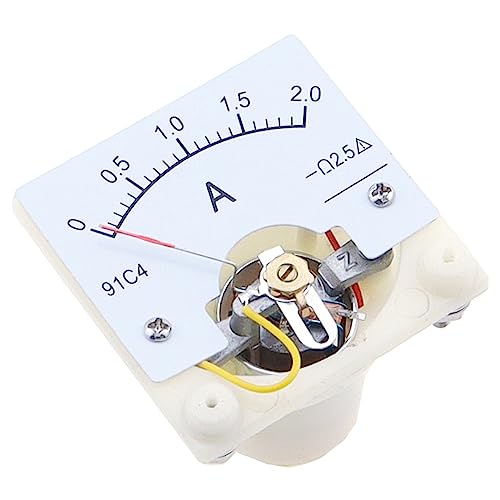 Ampèremètre DC MOBYAT 91C4 de 300A avec cadran à pointeur mécanique - 4