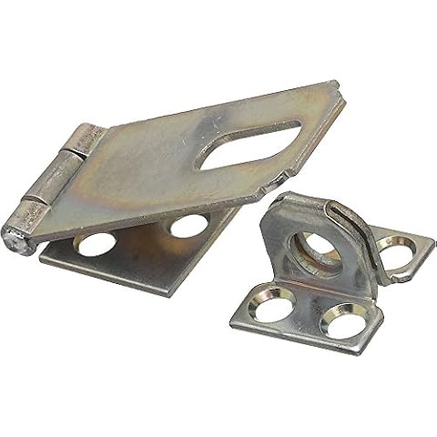 National Hardware N102-145 30 Safety Hasps in Zinc, 2-1/2" Cover
