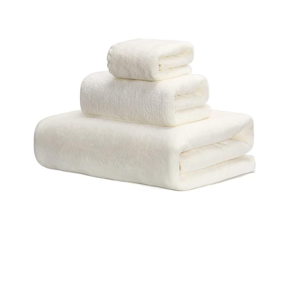 Serviette de bain TILEZE lot de 3 pièces pour homme et femme