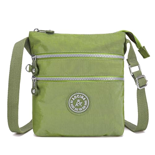 AOCINA Nylon Crossbody Bags for Women Small Cross Body Phone Purse