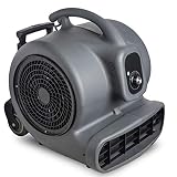 cho Air Mover Durable Lightweight Carpet Dryer Utility Blower Floor Fan for Janitorial Cleaner Home