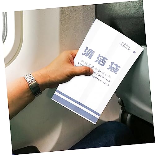 Healvian 100 Unidades Óculos De Doença De Carro Sacos De Vômito Hospitalar Sacos De Vômito De Carro