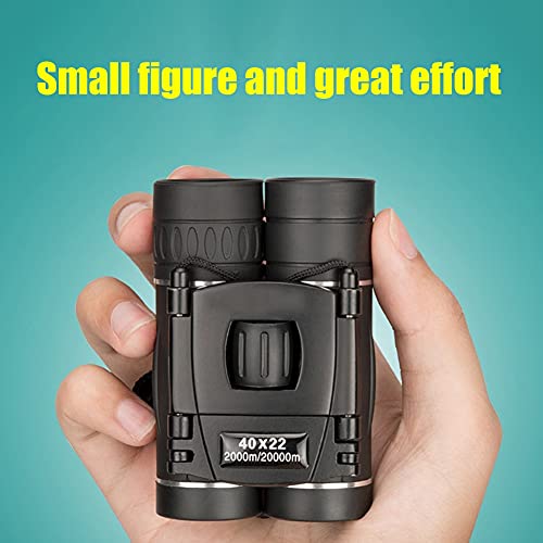 Binoculares Hd 40x22, telescopio profesional para caza miniatura 3