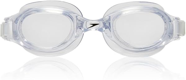 The Speedo Hydrosity Goggle offers a clear view and comfortable fit for swimmers.