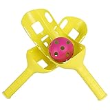 Scoopball Spiel, Geschicklichkeitsspiel, Fangspiel, Scoopball Set, Fangballspiel, Outdoor, Garten,...