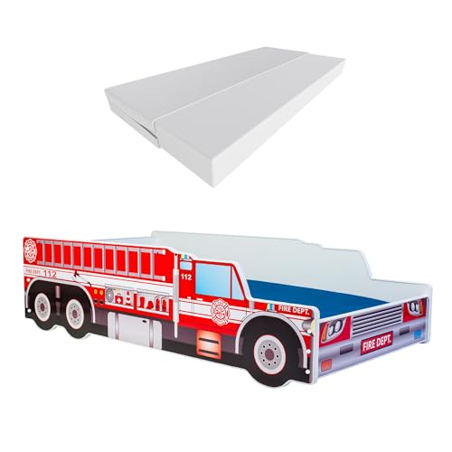 KOBI Kinderbett Auto Fahrzeug Auto | Betonmischer LKW Rührwerk |...