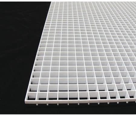 Return Air Grille, 48 X 24, Painted, Plastic