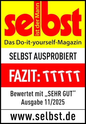 wolfcraft Konturenlehre PRO - breite Nadelschablone - Zum Abtasten, Übertragen und Positionieren von Schnittverläufen ohne Messen - 6980000