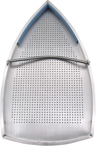Image of Durable Iron Shoe Protector | Heat-Proof Ironing Accessory Steam Textile IronsTeflon Steam Iron Cover Perfect Fit for | Seamless Press Cover (SILVER METAL, STB-200 teflo shoe)