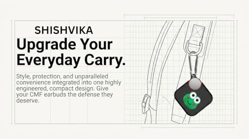 Image of SHISHVIKA Ultra Armor Silicone Case Cover Compatible for CMF by Nothing Buds Pro 2 / Buds 2 Plus /Buds 2 (Frog, Cartoon)