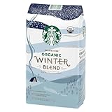 Starbucks Organic Coffee Winter Blend Whole Bean Medium Roast Arabica, Chocolate, 40 Oz