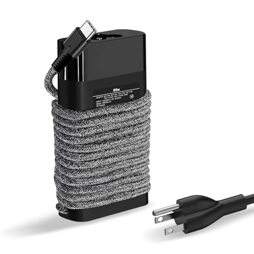Skyvast 65W 45W USB C Charger Compatible with HP Laptop Fast Power Adapter, Chromebook, EliteBook, Spectre, Envy, ProBook and All USB-C Laptop, Table, Phone, and More