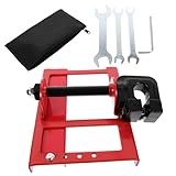 Angoily Mini Vertikale Kettensäge Holzschneideführung Verstellbar Stabiles Holzschneidegestell für Präzises Zusägen von Brettern und Holzprojekten bei Holzbearbeitung