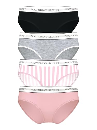 Victoria's Secret Cotton Logo Hipster Underwear (Multi Pack)
