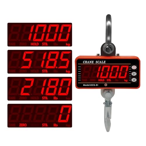 Balances suspendues 1000KG OCS-S1 pour simplifier le pesage de chantier - 7