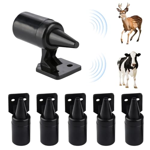EVBOTGEE 6 Stück Ultraschall Wildwarner für Auto, Wildpfeifen Hirschpfeifen Tierabwehr Effektiver Wildschutz zur Tierabwehr beim Fahren