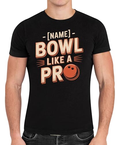 Activity T-Shirt Aesthetic Interest Groups Bowl Like Pro Black