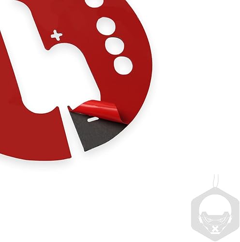 Miniatura 100 de Adhesivo para panel de palanca de cambios de consola central de automóvil, decoración de fibra de carbono suave real, interior de automóvil rojo