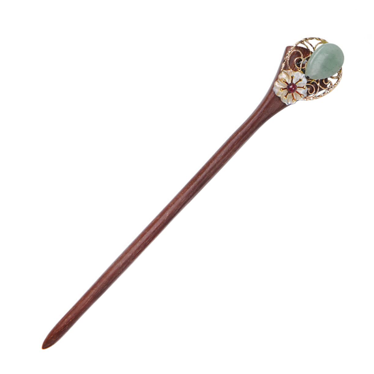 NOLITOY 3piezas Palillo De Madera Vintage Cabello Horquilla De Antiguo Accesorio De Traje Para Mujeres Para Peinados Elegantes y Clásicos
