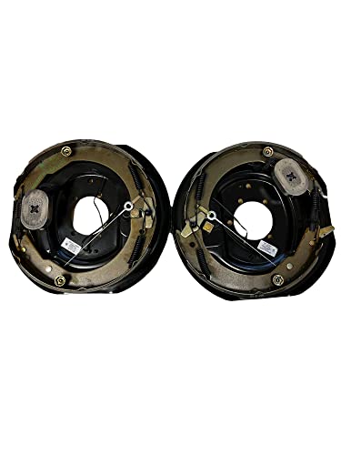 Runningaxles Pair Of 12" X 2" 7,000Lb Self-Adjusting Electric Trailer Brake Assemblies For Trailer Axles Up To 7,000Lb (1 X Left Hand - 1 X Right Hand) 77-12Ea-1-2 #TOP14