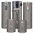 Rheem PROE50 M2 RH95 50-Gallon Professional Classic Medium Residential Electric Water Heater, Gray; Enhanced-flow Brass Drain Valve; 18.75 Amps; Automatic Thermostat; Anode Rod