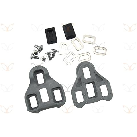 CarbonCycles LOOK KEO Compatible Cleats, 74 grams with Screws and Washers (Pair) Cover