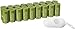 AmazonBasics Enhanced Dog Waste Bags with Dispenser and Leash Clip - 270 Count, 9 x 13 Inches, Brazilian Mango Scented