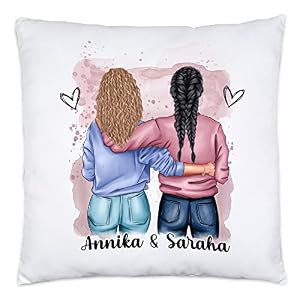 Kiddle-Design Beste Freundin Zierkissen 40x40 cm