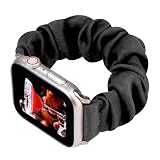 [WOXDECO] Apple Watch用 バンド シュシュ アップルウォッチ 交換ベルト メンズ レディース おしゃれ 柔軟 for Apple Watch Series 10 9 8 7 6 5 4 3 2 1 SE
