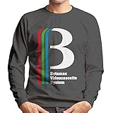Felpa uomo All+Every Betamax Videocassette System Logo Men\'s Sweatshirt