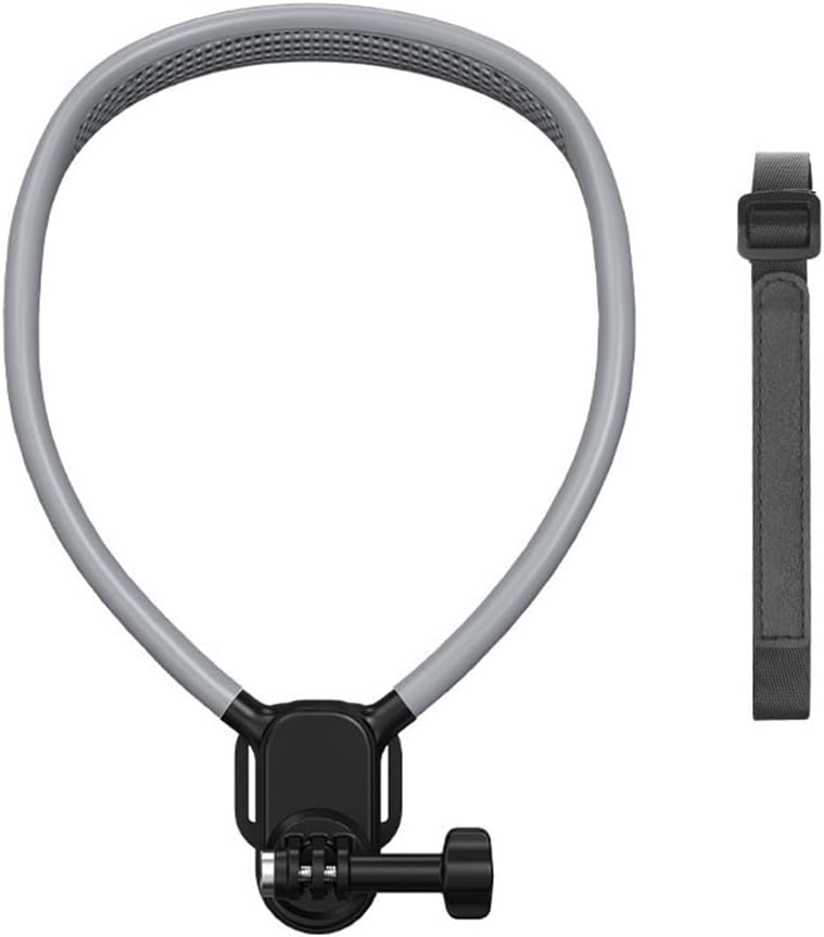 For Pocket3 and For OSMO 360 Camera Neck Mount with Secure Fit and Silicone Plastic Construction Allowing Flexible Videography Angles