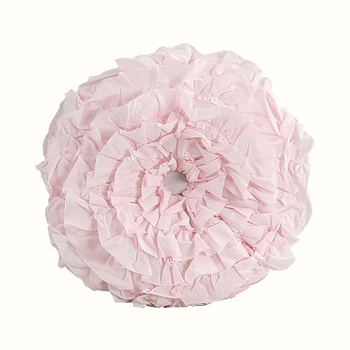 Cozy Line Home Fashions Pink Ruffle Gold Hearts Girl 100% Cotton Reversible All-Season Coverlet, Bedspread, Quilt Bedding Set (Sparkling Hearts, Twin - 4 Piece: 1 Quilt + 1 Sham + 2 Decor Pillows)