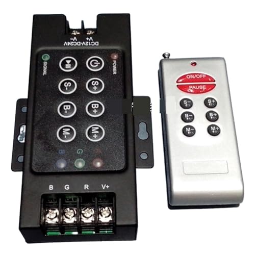 Module de contrôle LED 5050 RGB puissant variateur de lumière pour bande multicolore